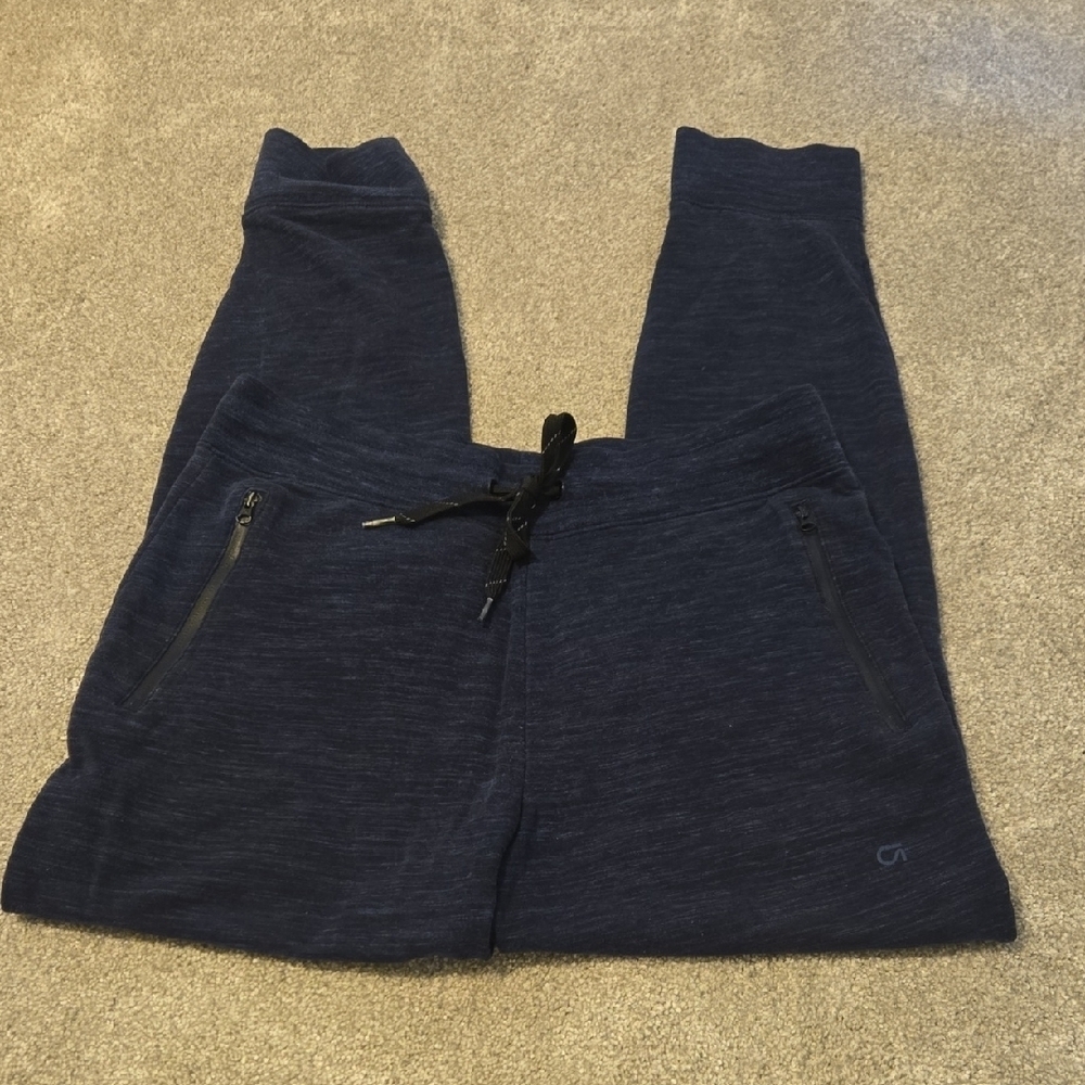 Gap Fit Mens Size Small Navy Blue Jogger Pants